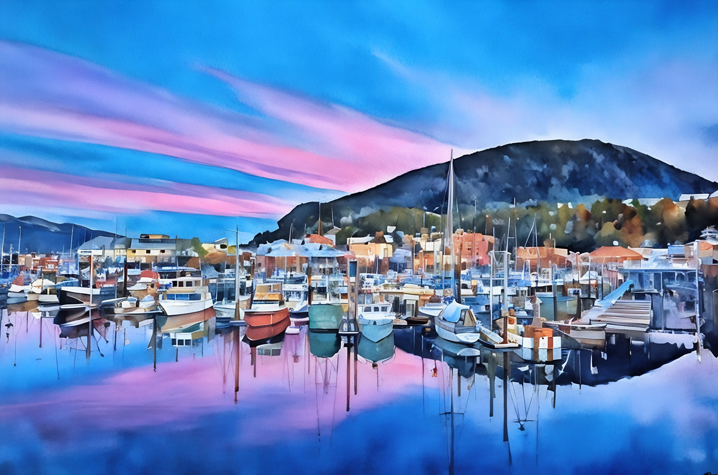Ketchikan Harbor Twilight